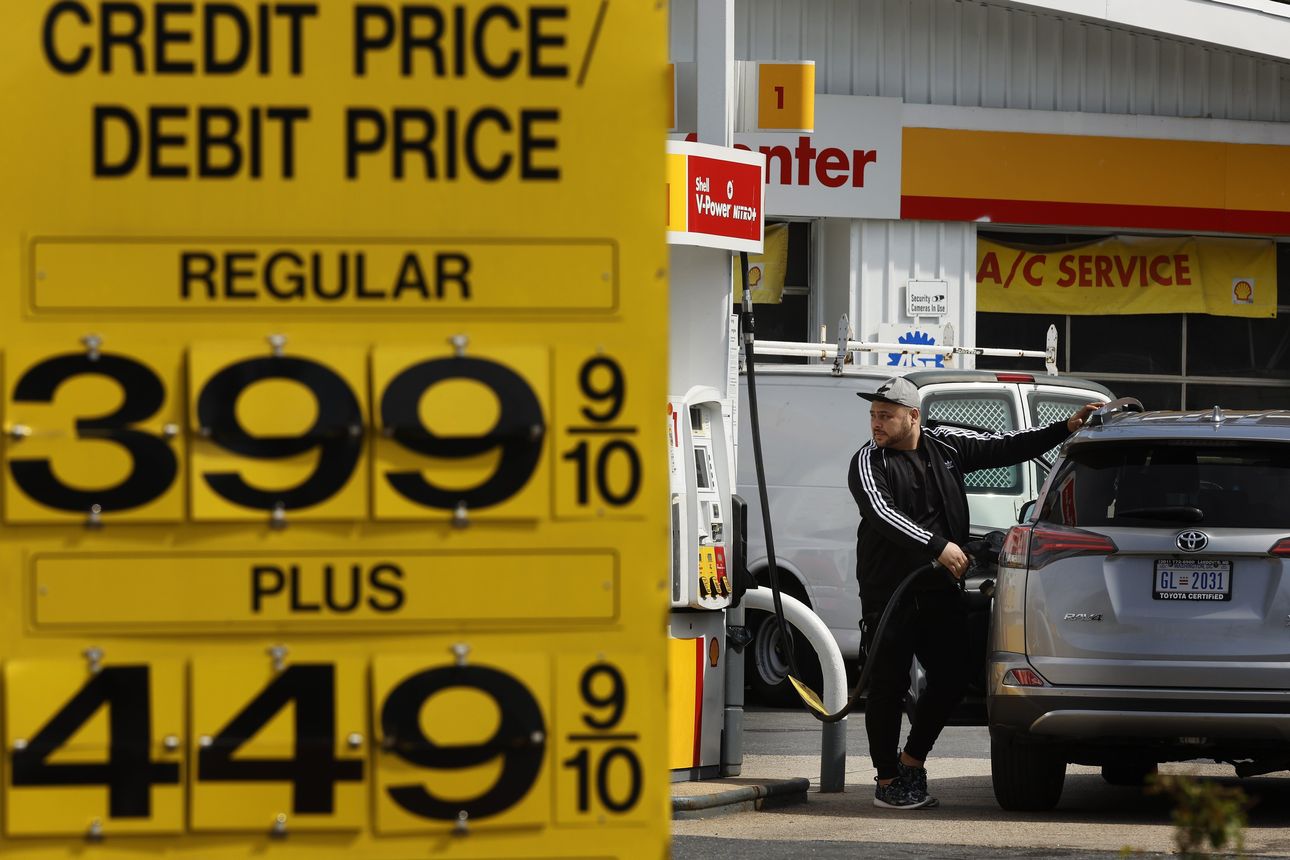 华尔街见闻： 美国3月通胀率跃升至8.5%，汽油价格上涨重创消费者